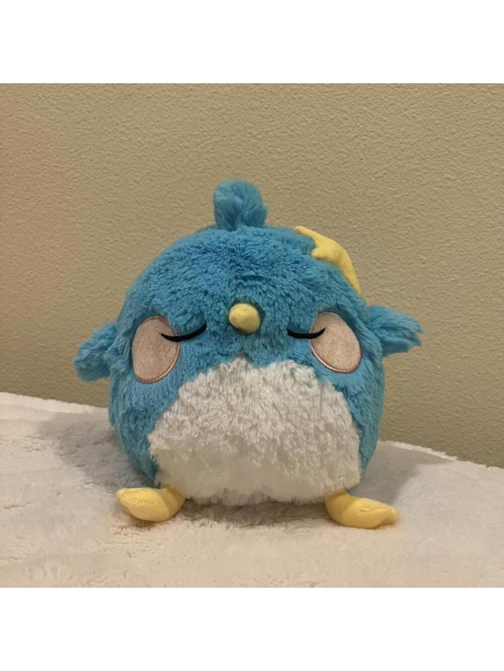 Mini Squishable Sleepy Bluebird